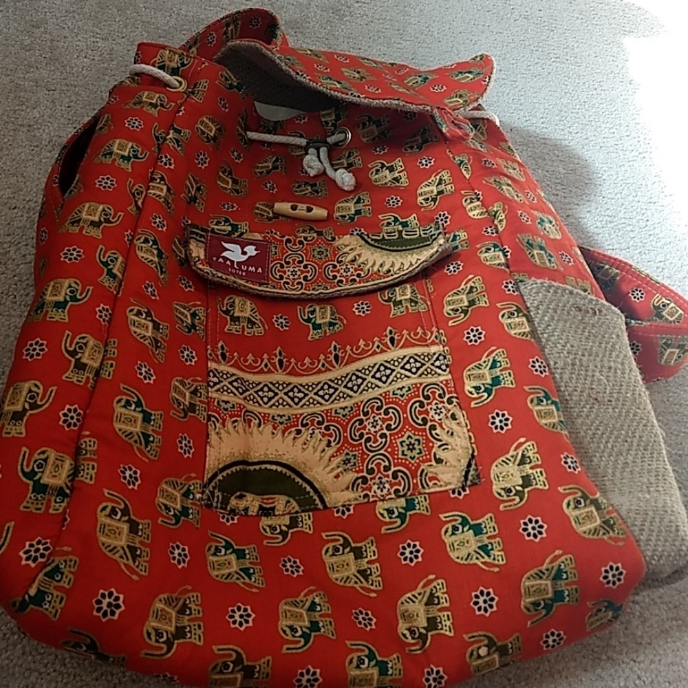 Taaluma tote backpack